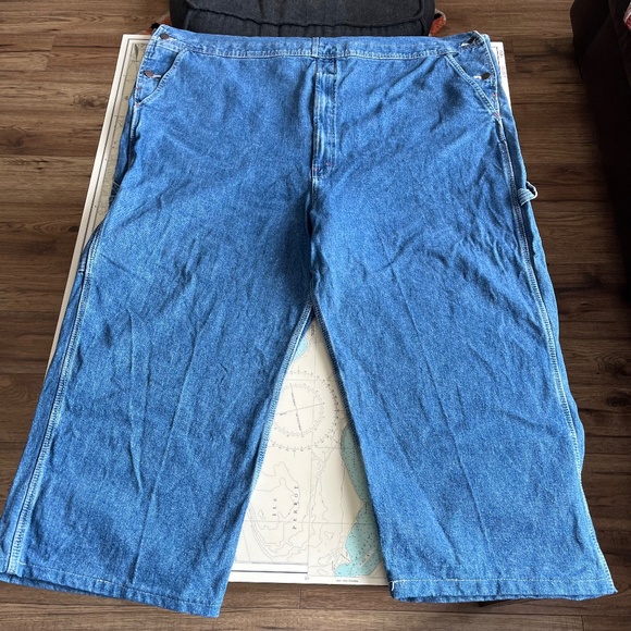 Dickies Denim Overalls 50 x 30 - Picture 3 of 6
